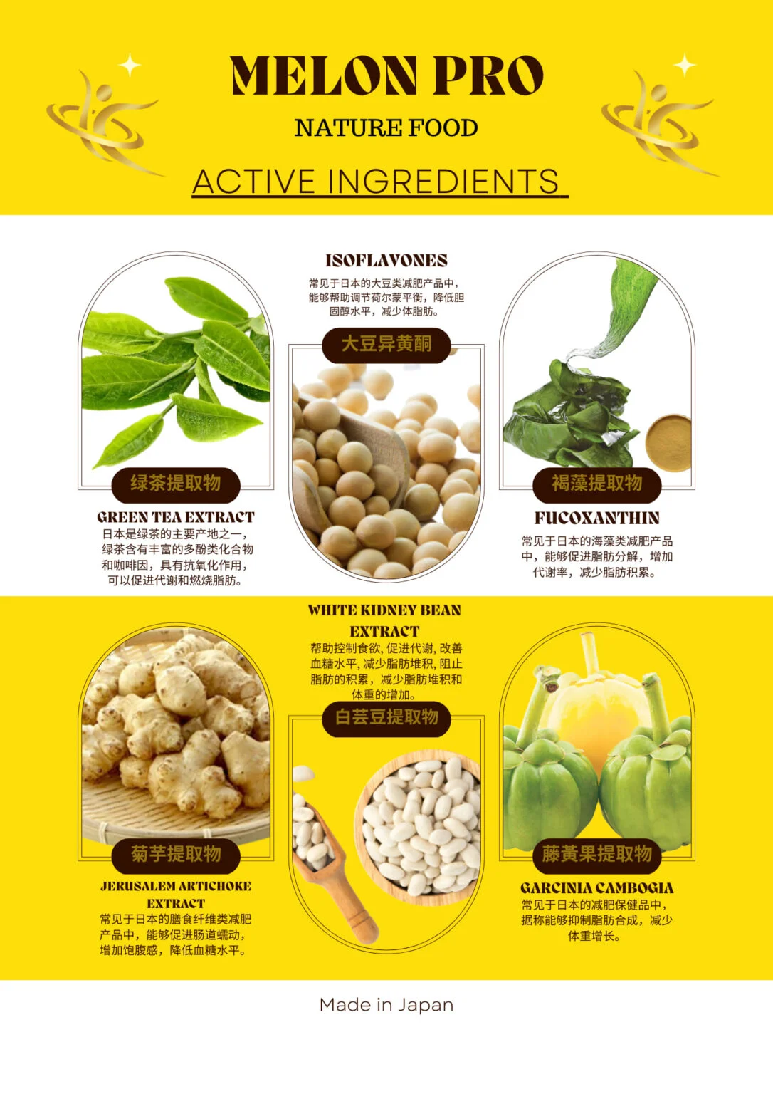 Melon Pro active ingredients